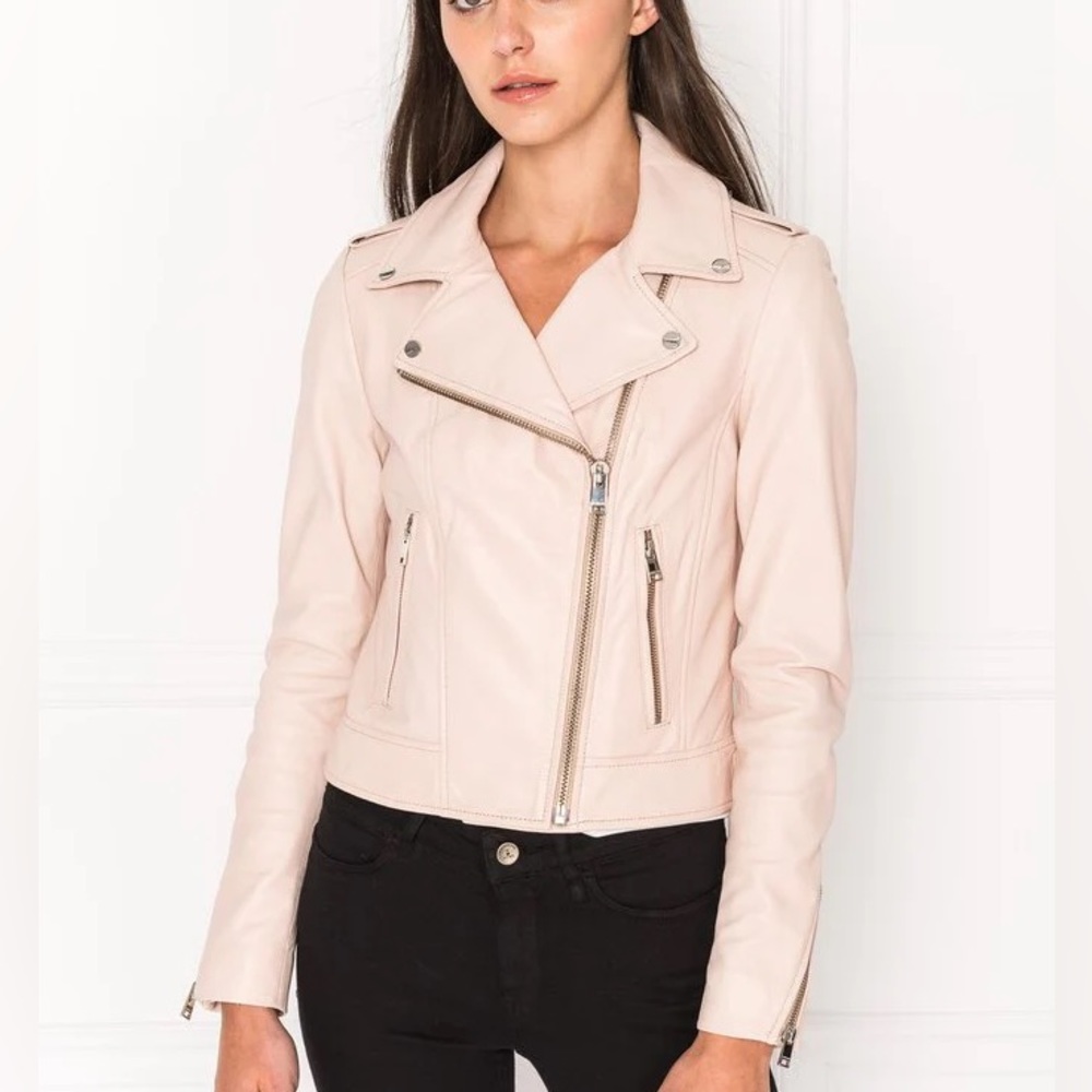 Lamarque leather Moto jacket, Size M